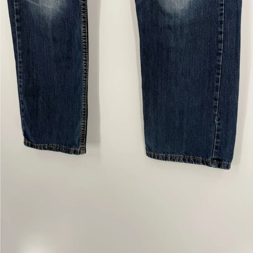 Levi's Blue 514 Straight Jeans Classic Style
